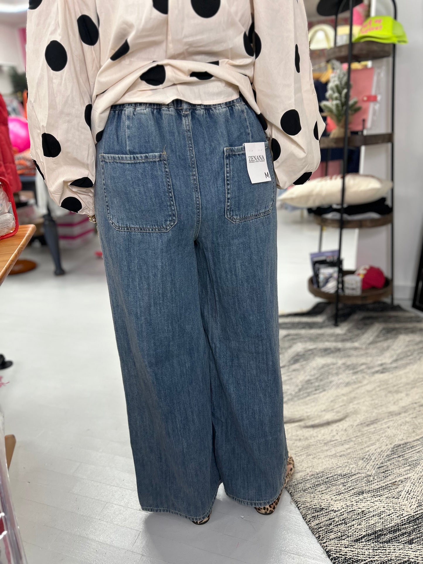 Easy Enough Denim Pants