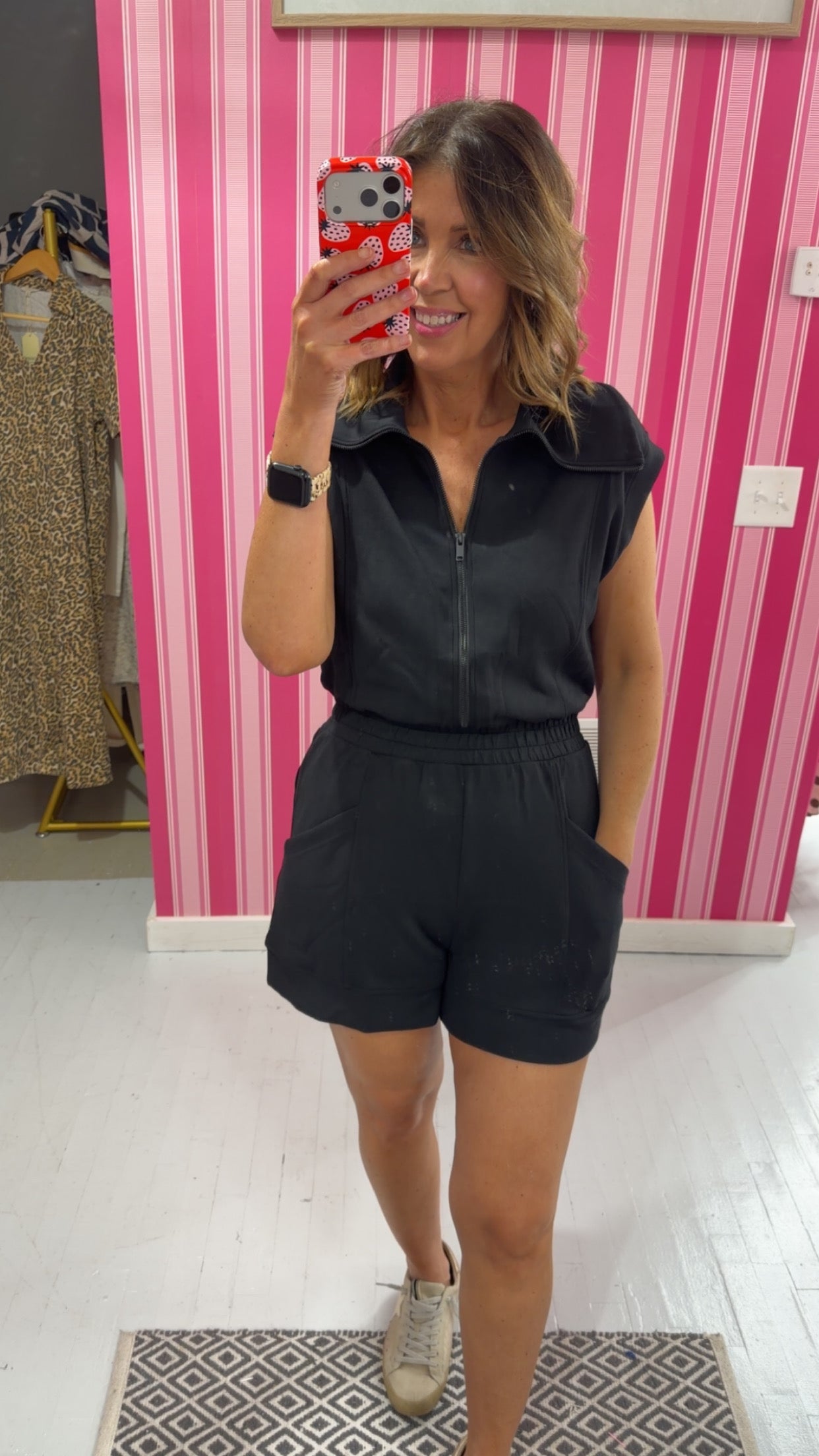 Embrace Today Romper {Black}
