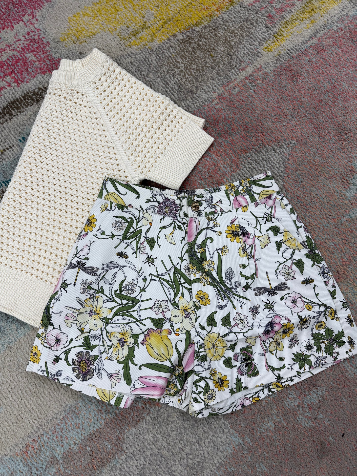 Floral Meadow Shorts