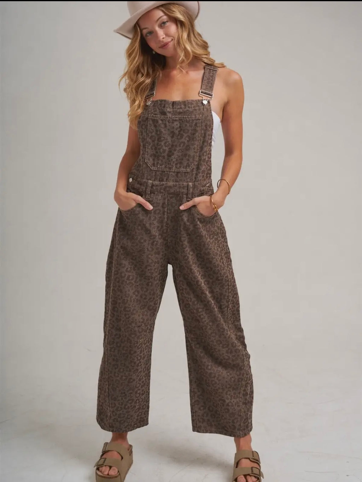 Love Me Some Leopard Overalls