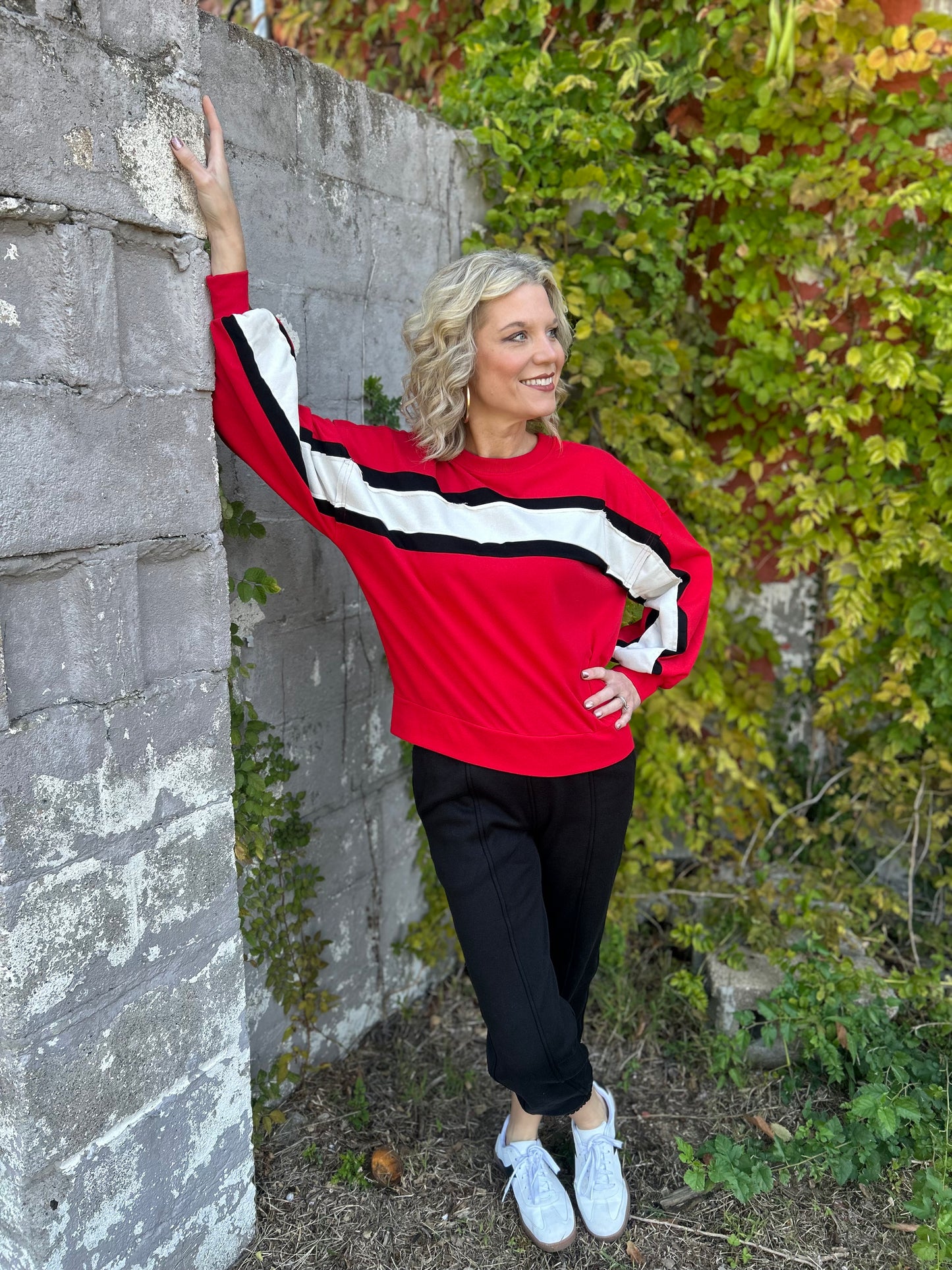 Wild At Heart Top {Red/Black}