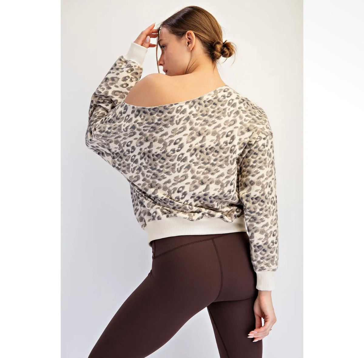 Luxe Leopard Sweatshirt