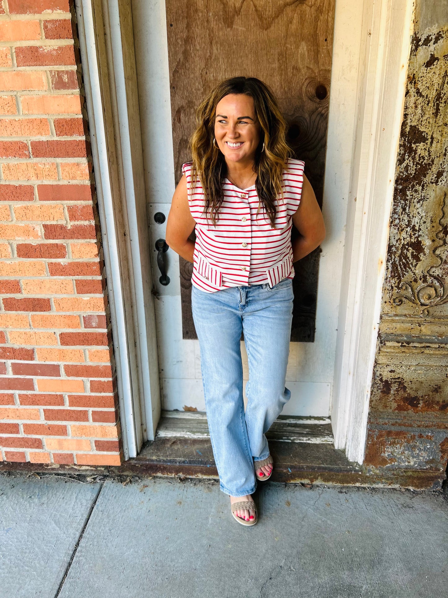 Sail Away Striped Top