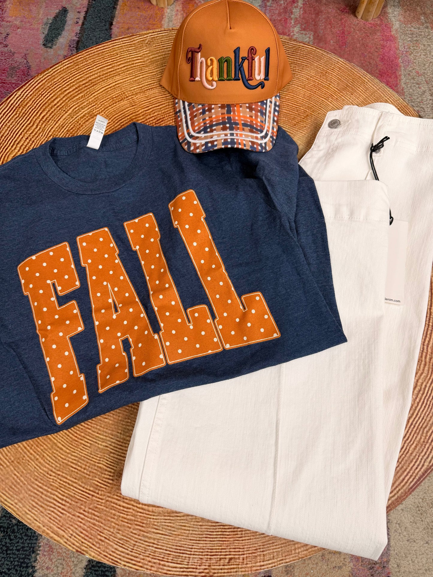 Fall Polka Dot Tee