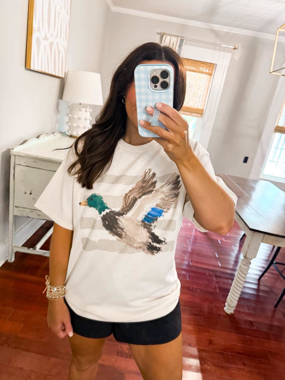 Striped Mallard Tee