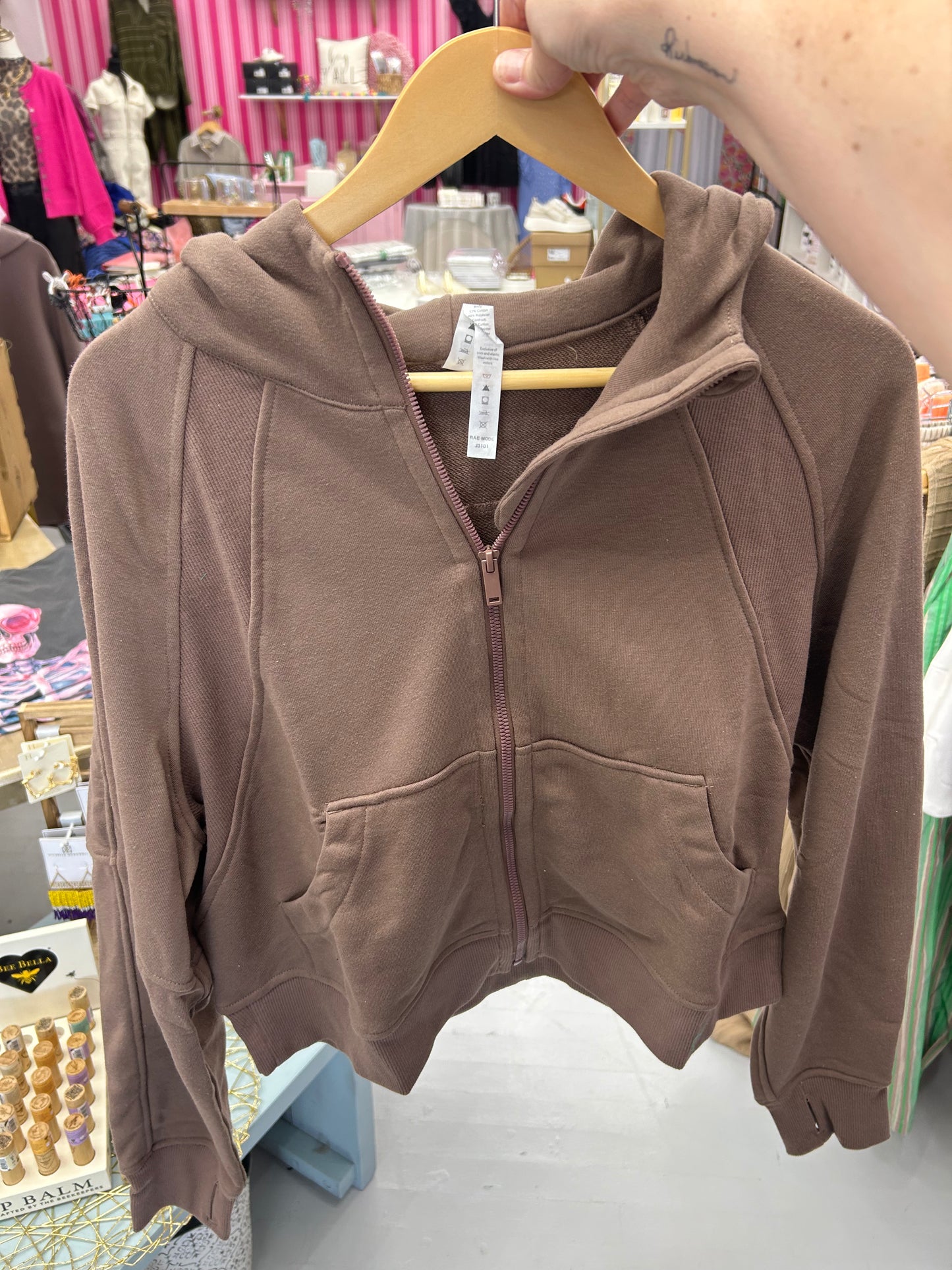 Simple As That Jacket {Smoky Brown}