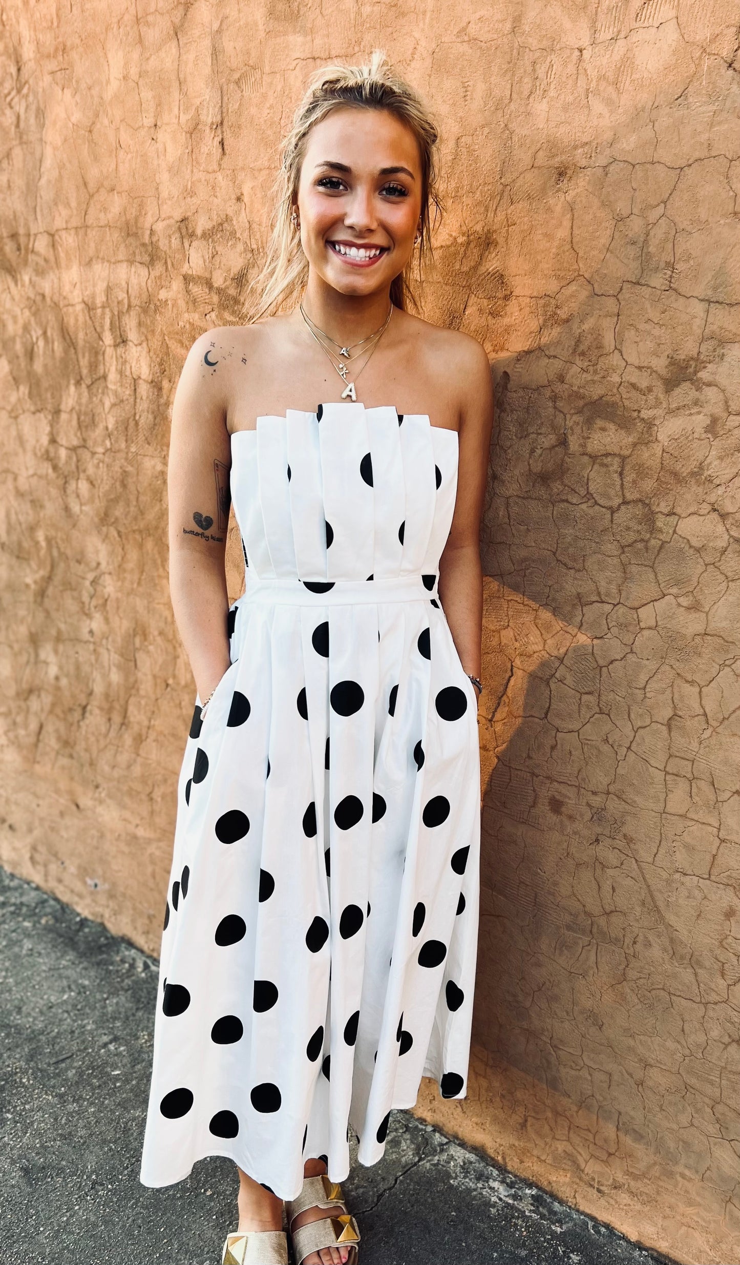 The Perfect Moment Strapless Dress