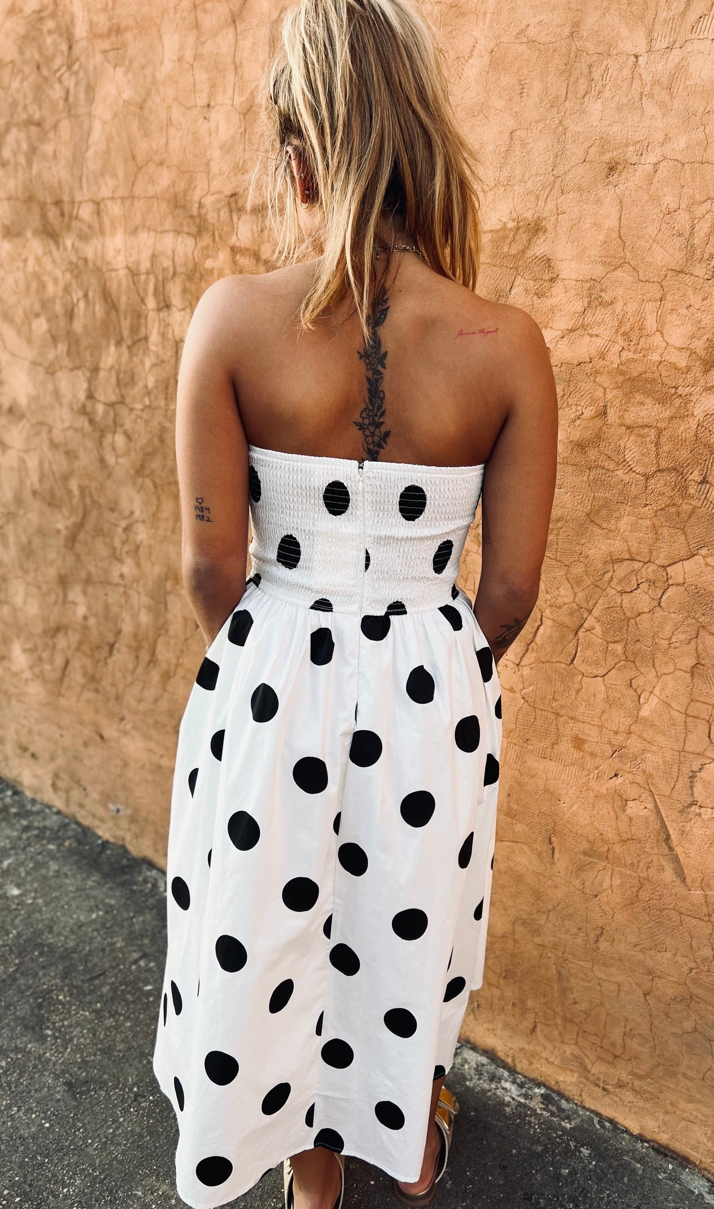 The Perfect Moment Strapless Dress
