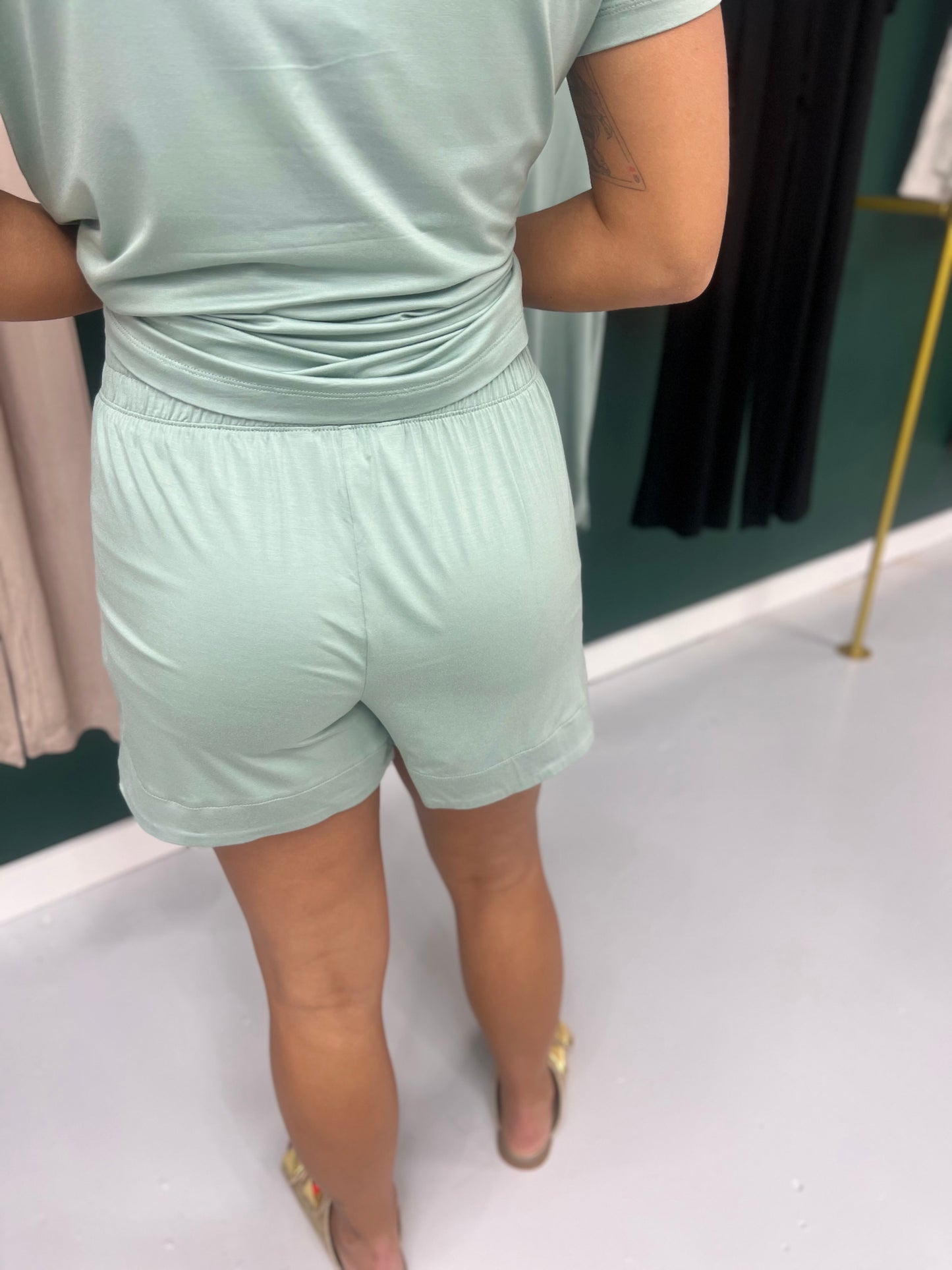 Summers Best Shorts {Moss Green}