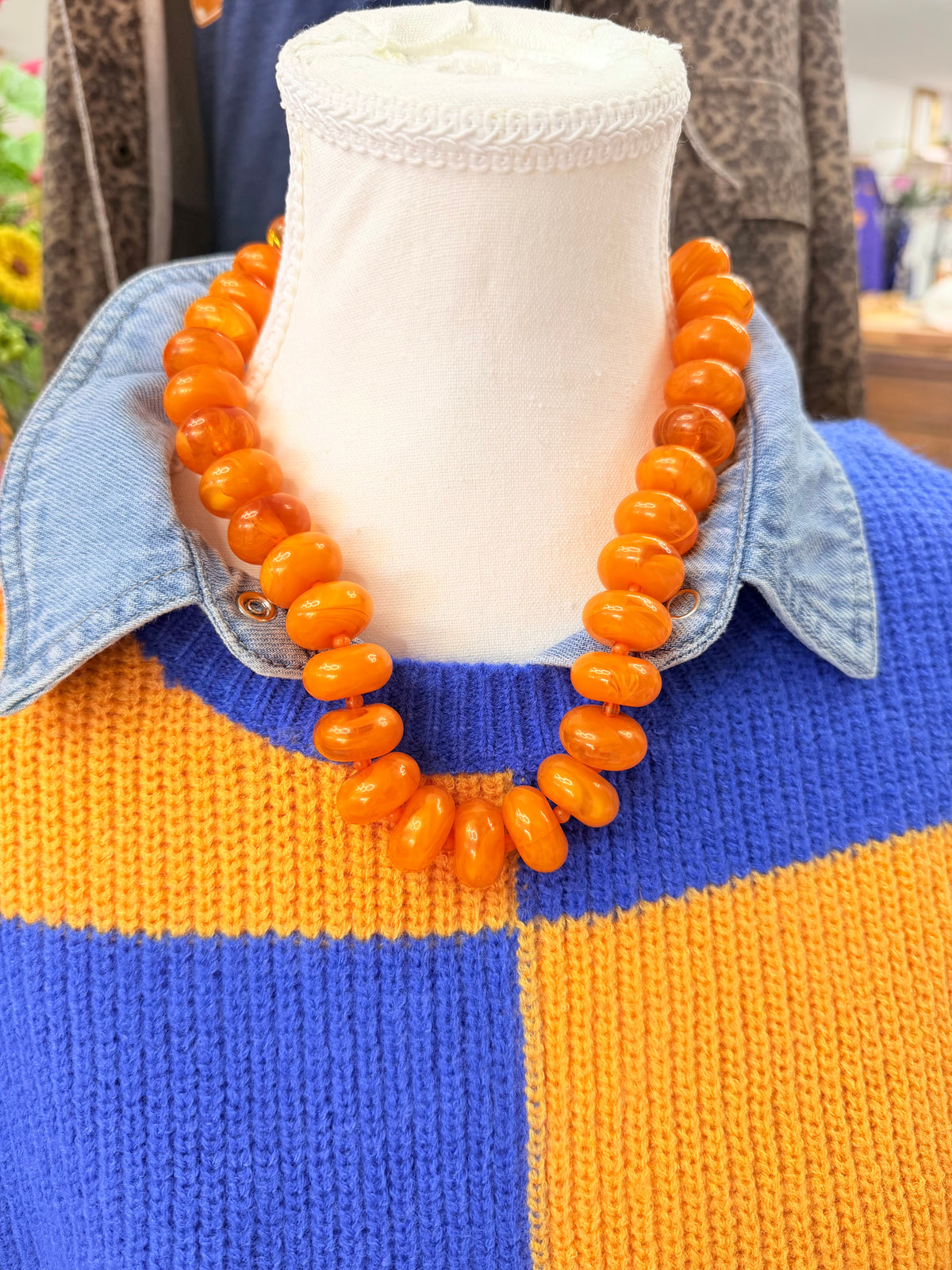 Pumpkin Spice Necklace