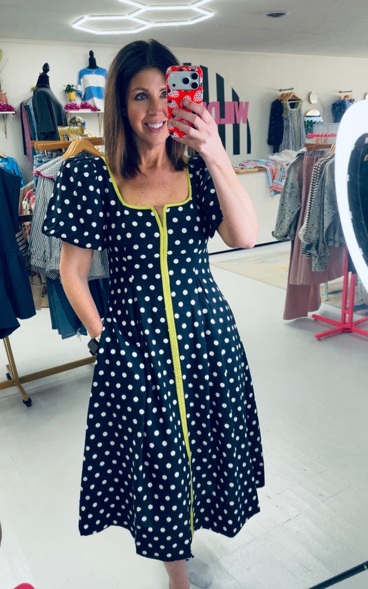 For The Girls Polka Dot Dress