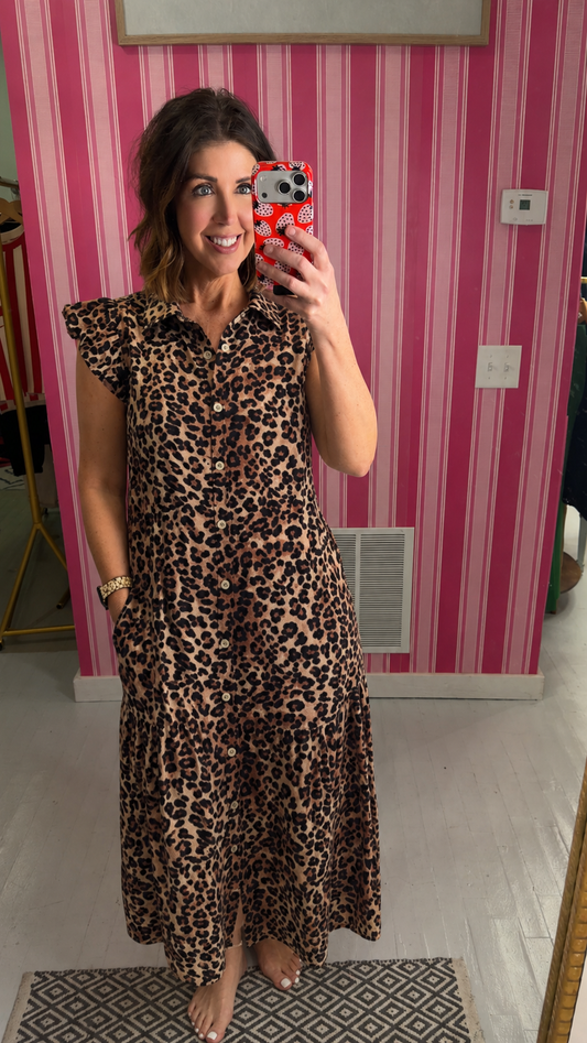 Wild Side Midi Dress