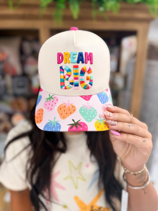 Dream Big Strawberry Hat