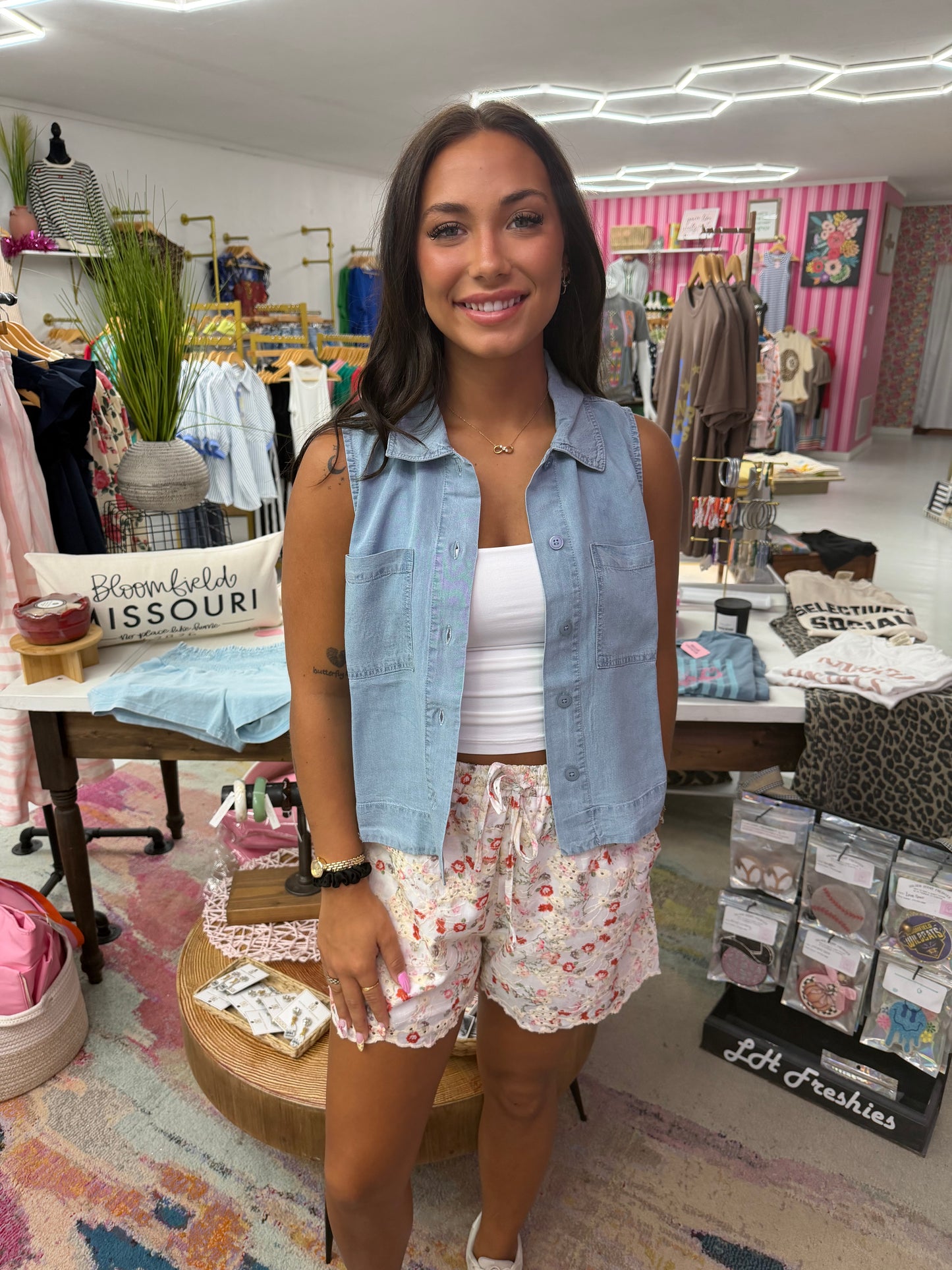 Free Falling Floral Shorts