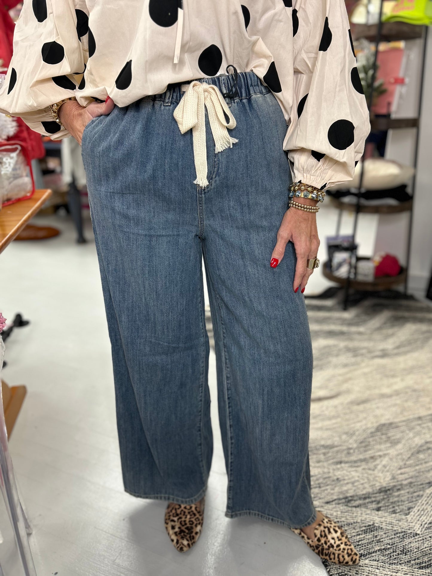 Easy Enough Denim Pants