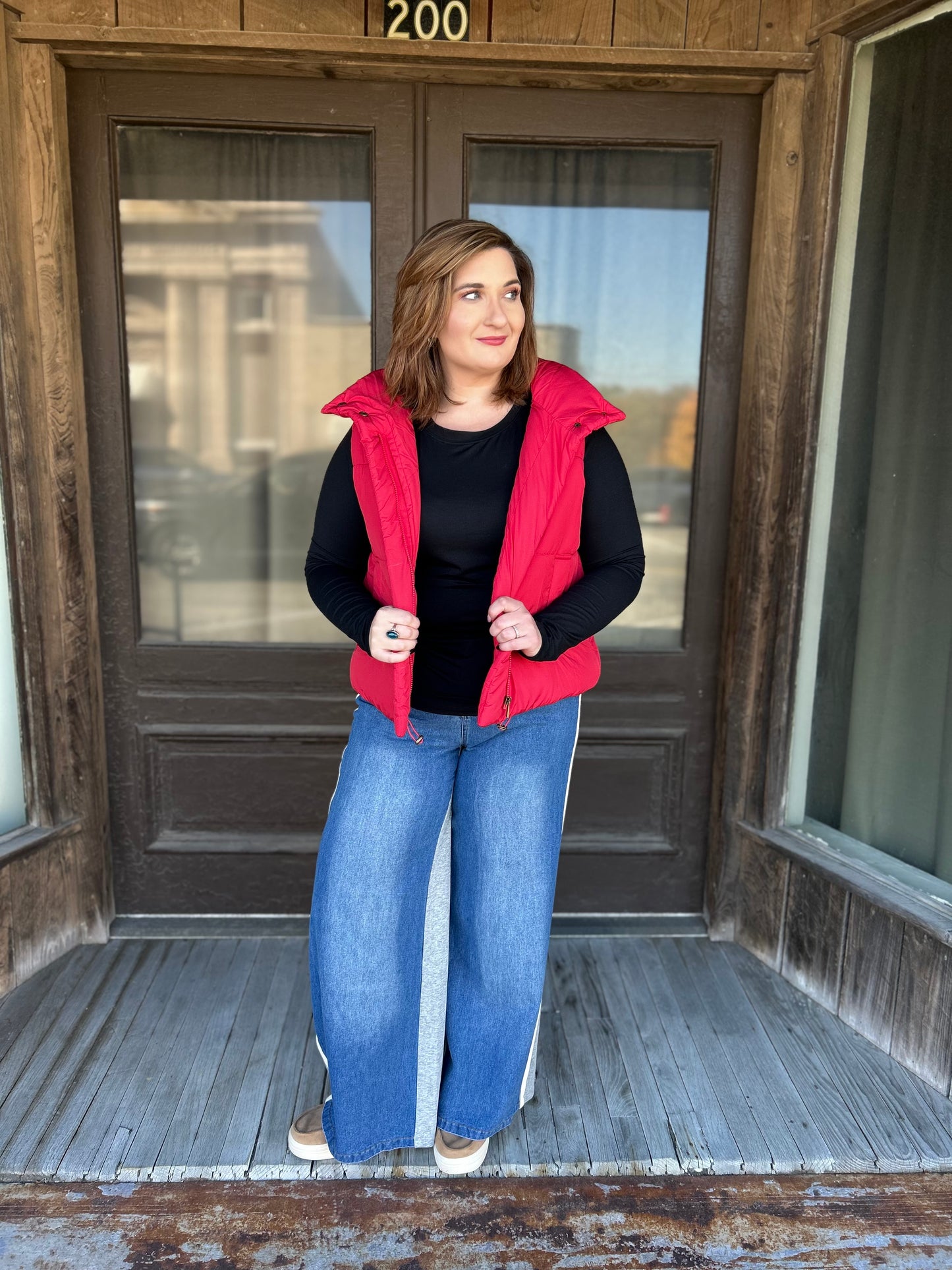 Everyday Ease Vest {Red}