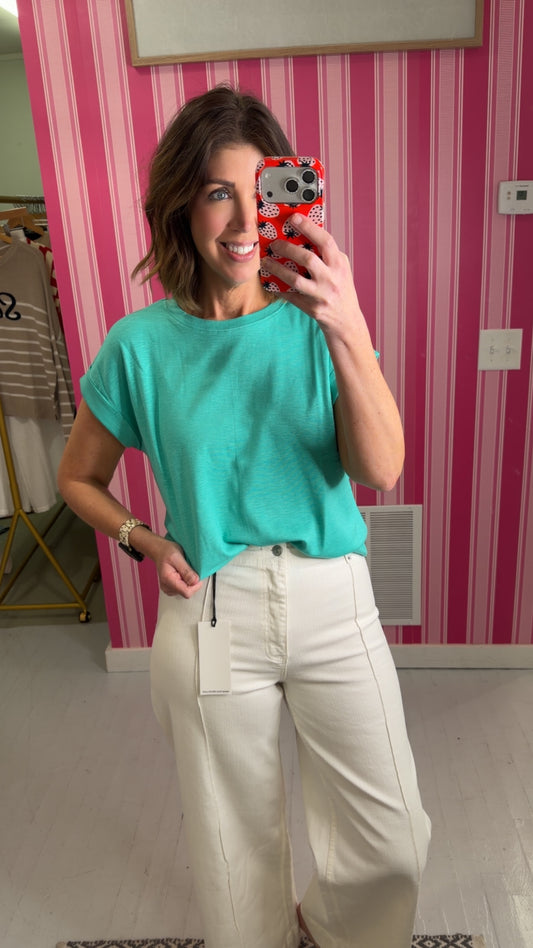 Basic Beauty Tee {Mint}