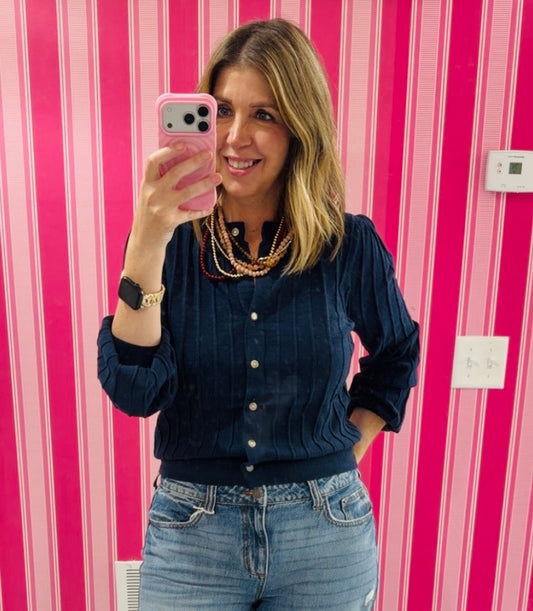 Into The Blue Cardigan