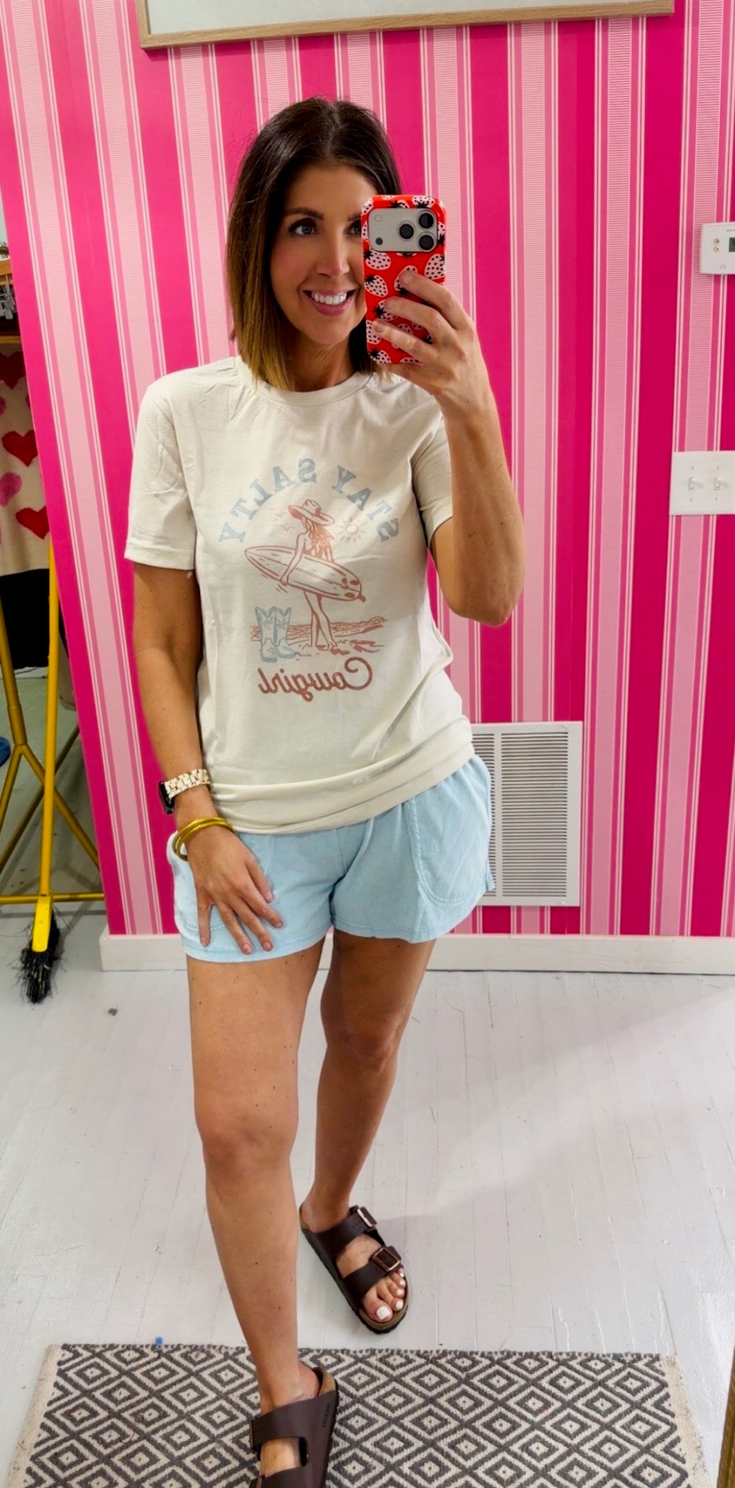 Stay Salty Cowgirl Tee