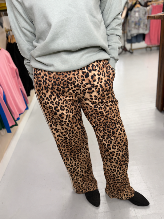 Wildly Chic Leopard Pants