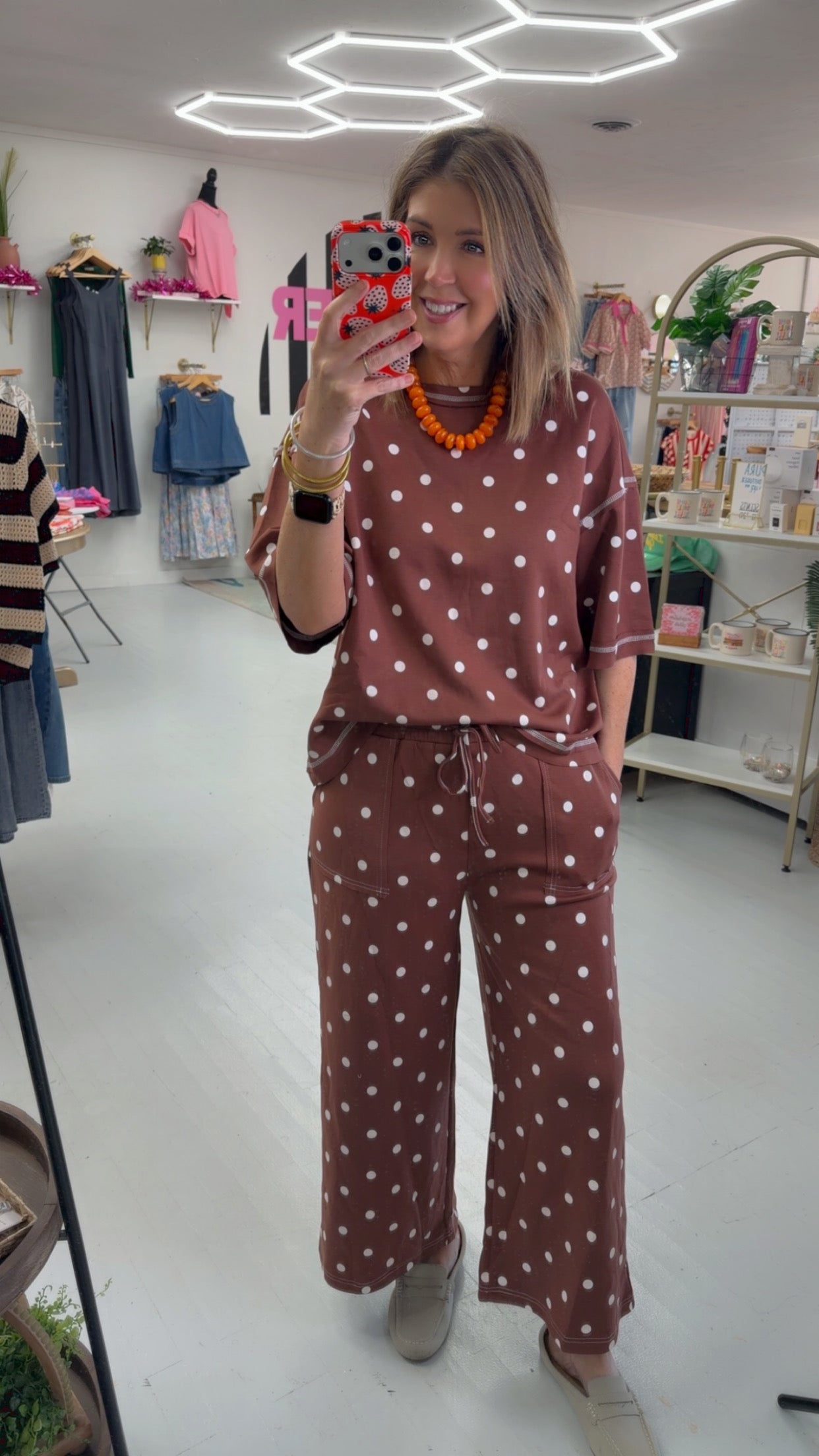 Pretty in Polka Dot Set