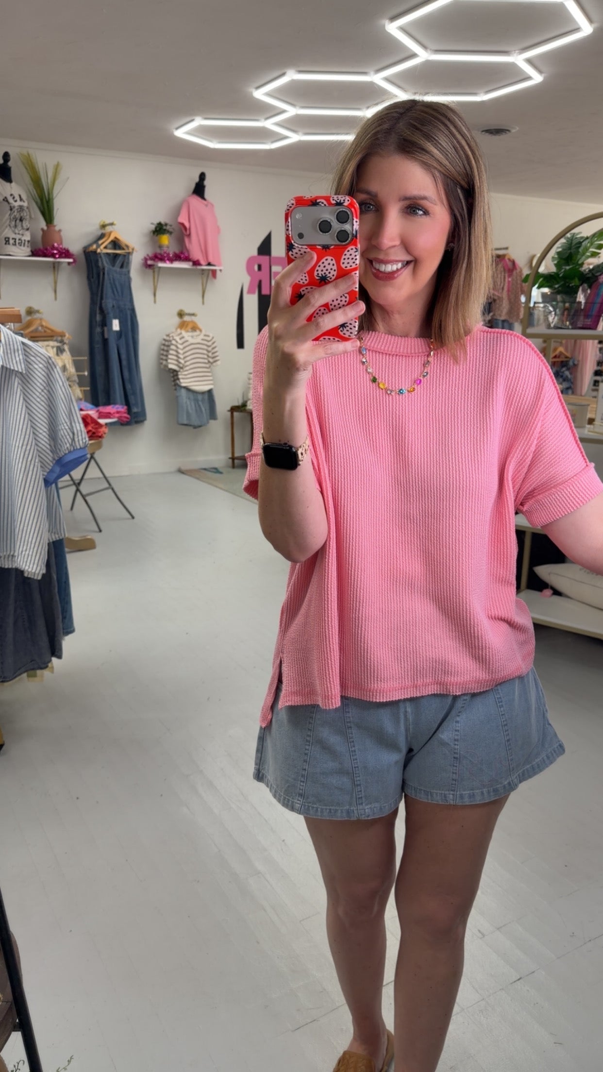 Dreamy Rib Top {Pink}