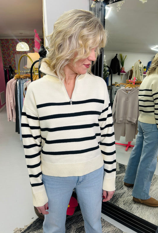 Simply Striped Sweater