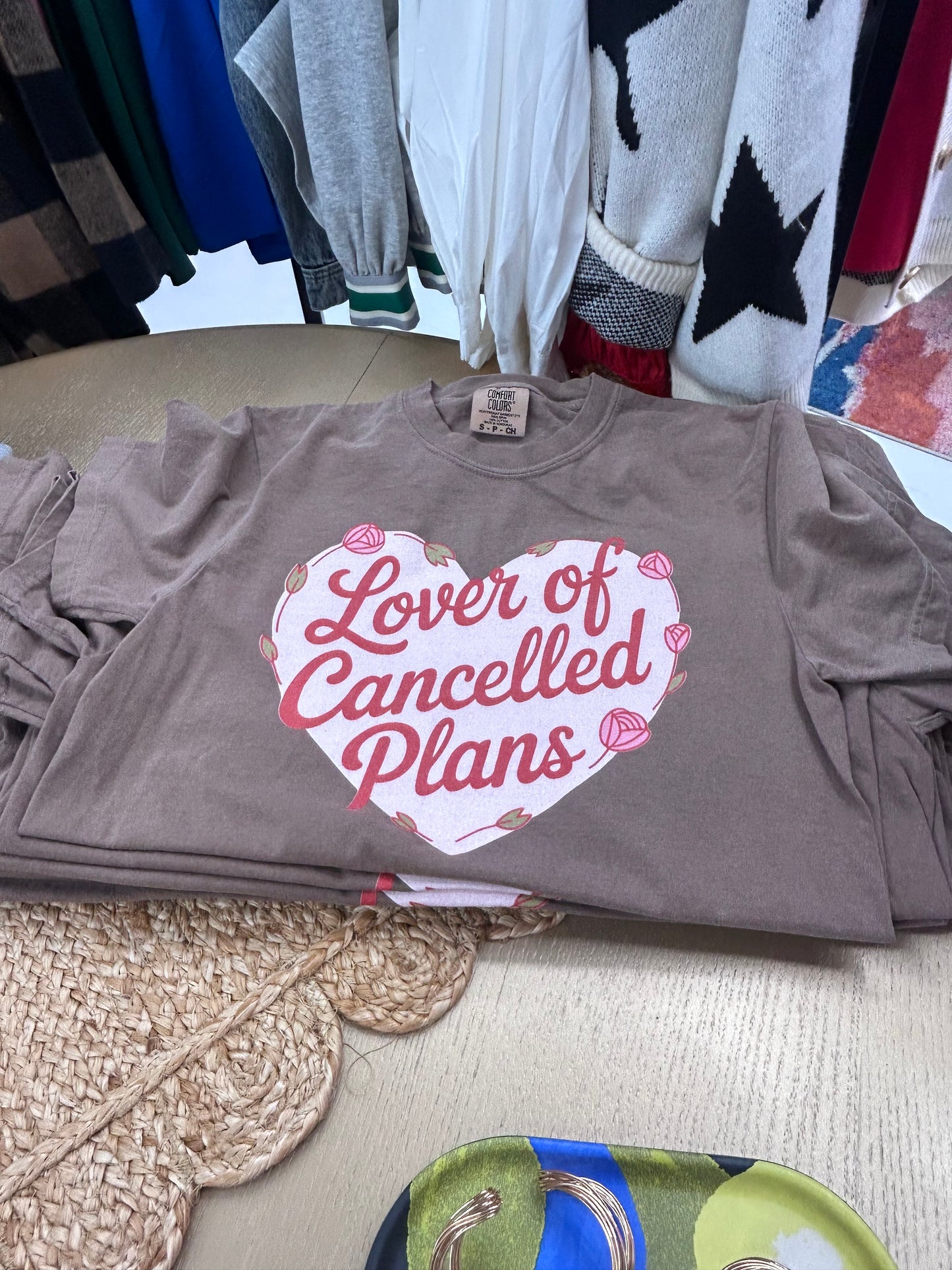 Lover Of Cancelled Plans Tee