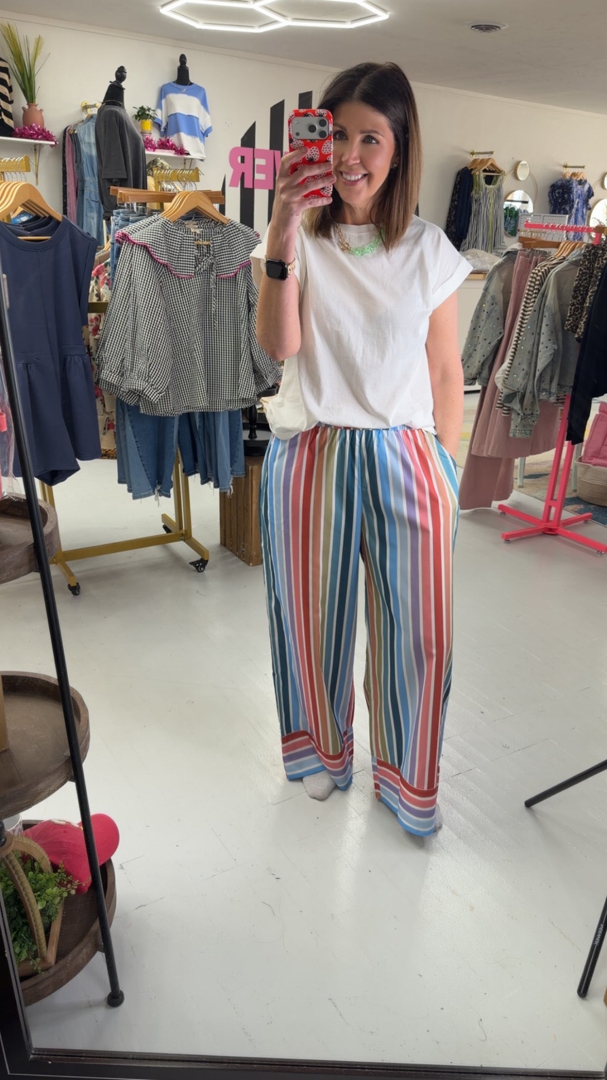 Sweet Escape Striped Pants