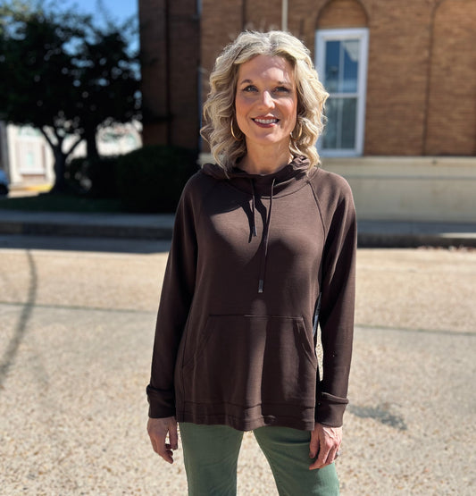 Brown Babe Luxe Hoodie