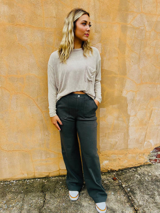 Big Moves Pants {Olive}