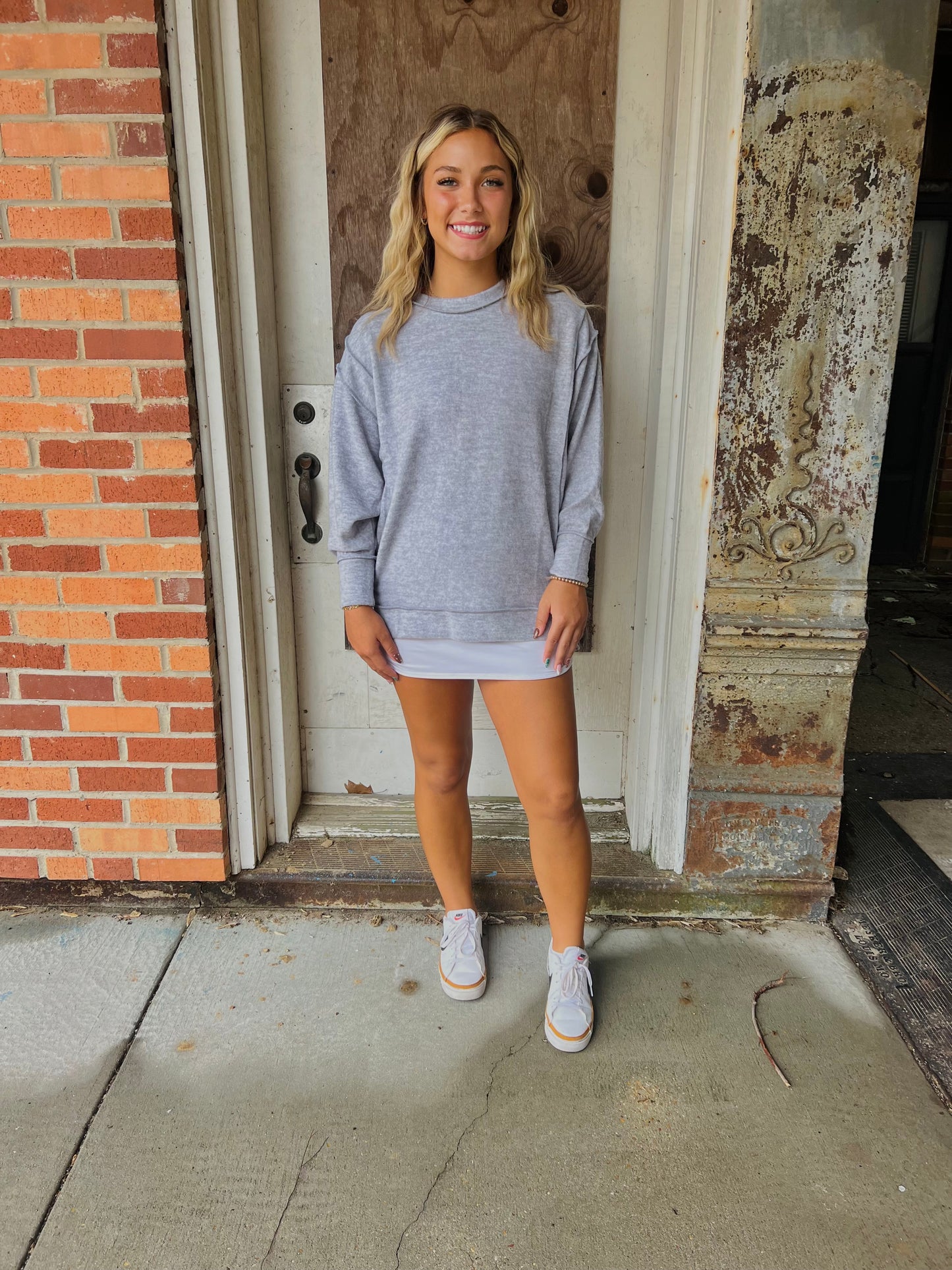 Perfect Basic Gray Sweater