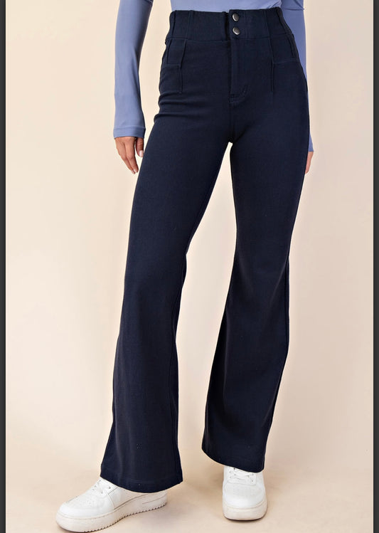 Boss Babe Pants {Black}