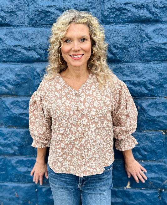 Little Moments Floral Top