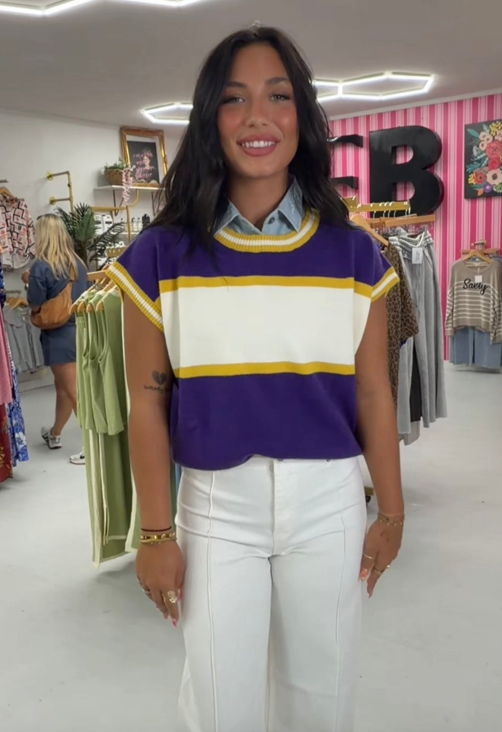 Purple Reign Sweater Vest