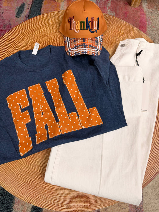 Fall Polka Dot Tee