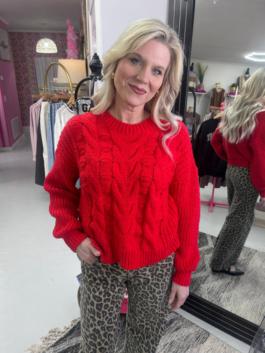 Red Hot Sweater