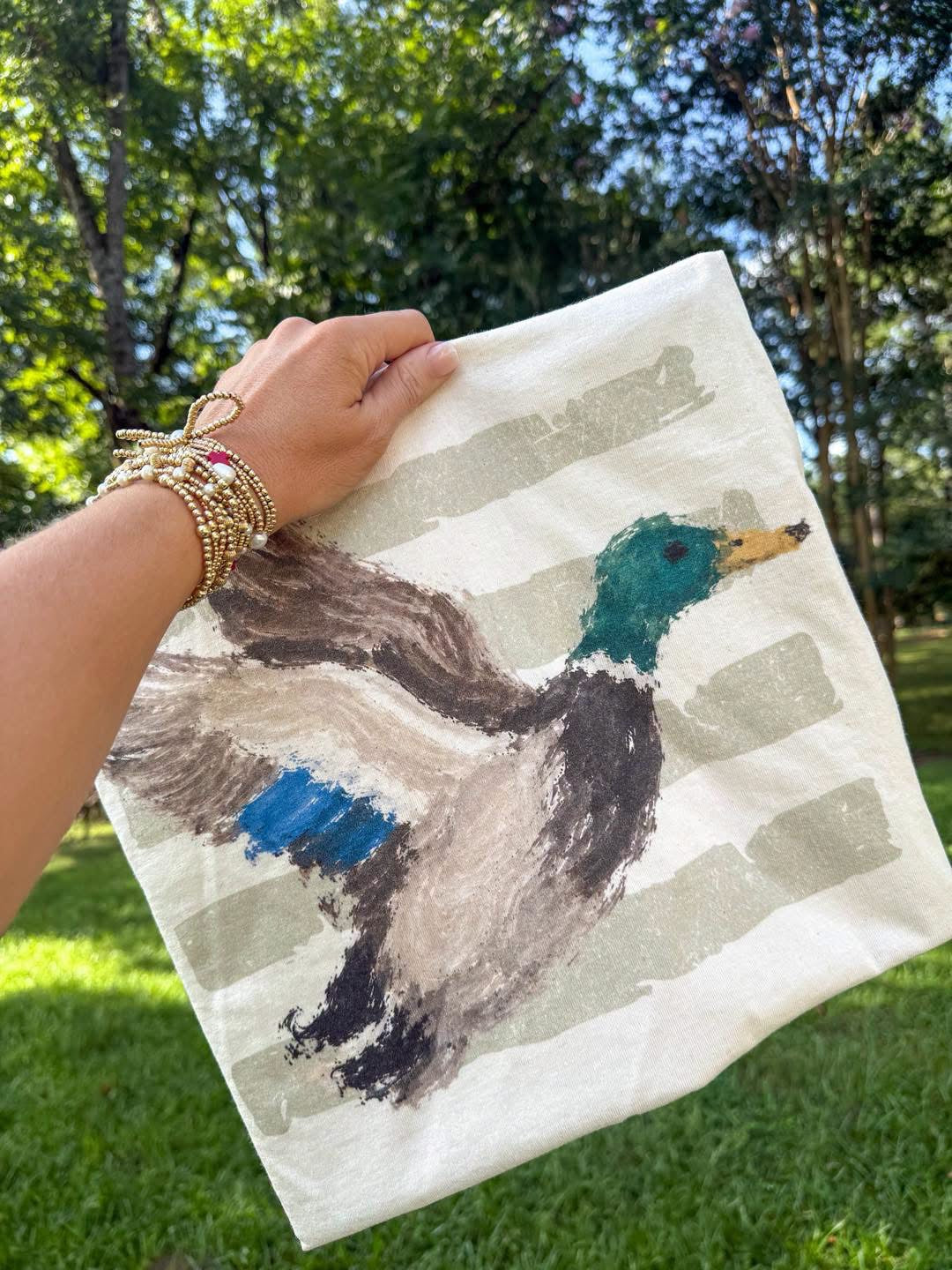Striped Mallard Tee