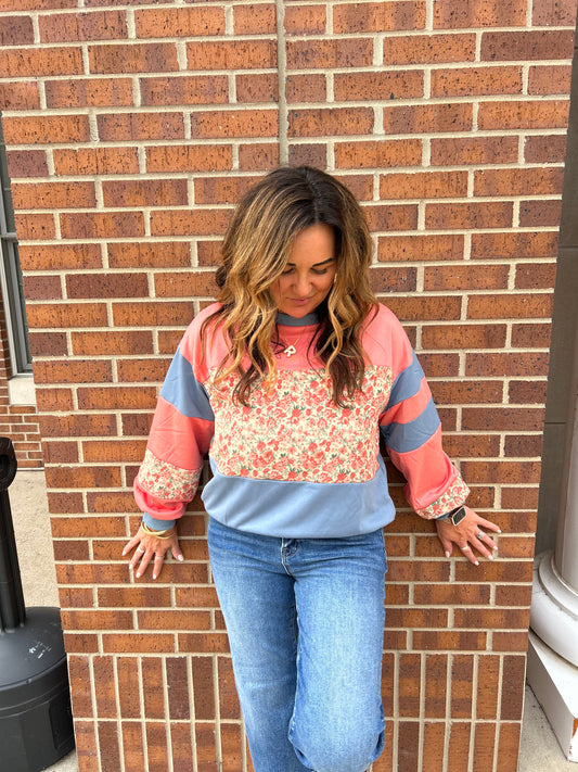 Blooming Floral Sweatshirt