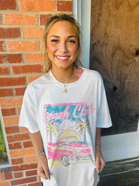 Beach Club Vintage Tee