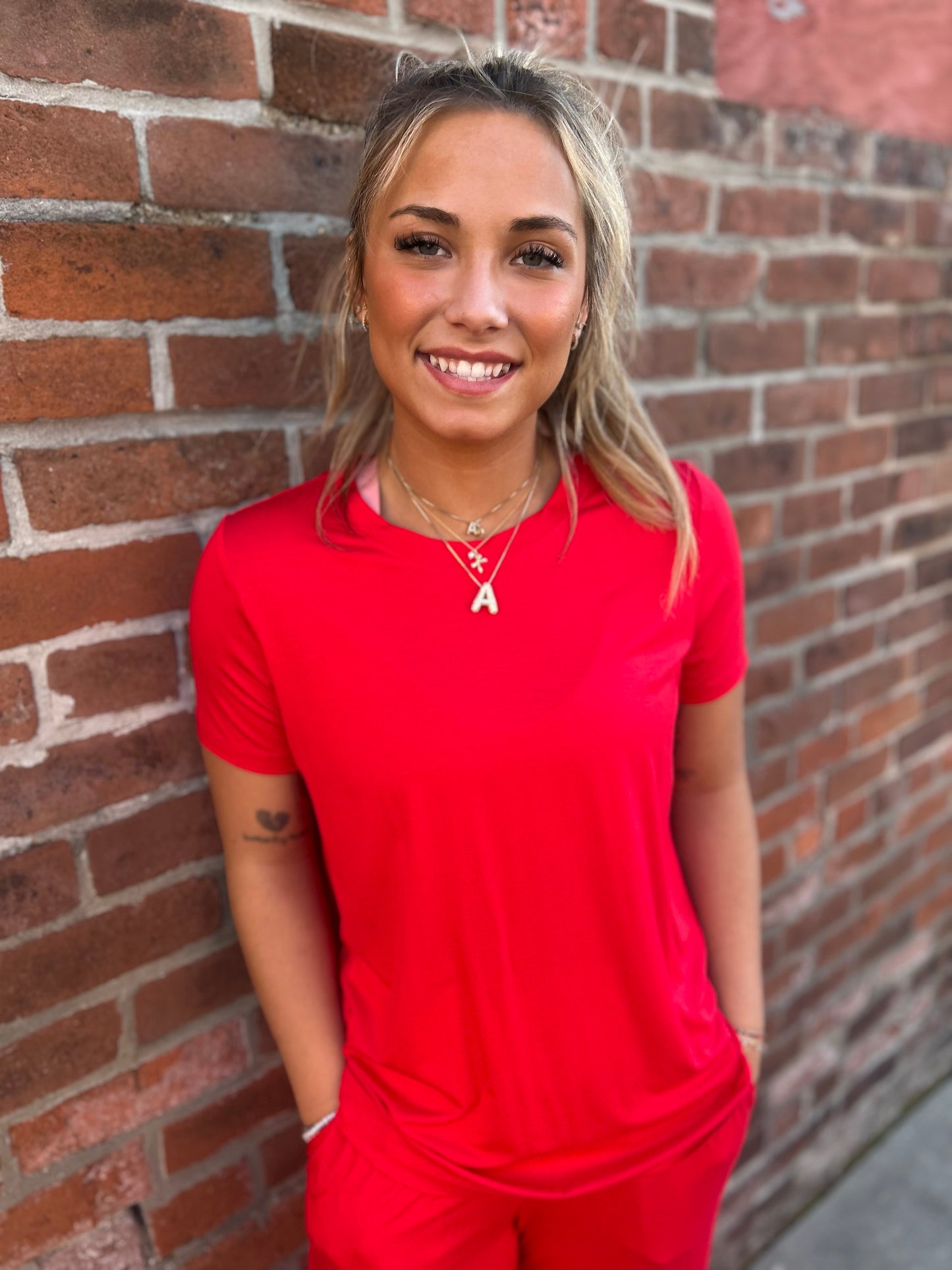 Girls Trip Top {Red}