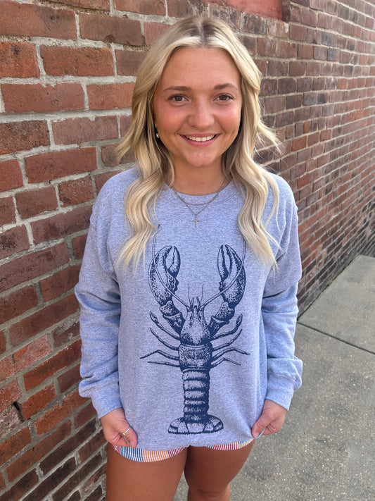 Lobster Graphic Sweatshirt