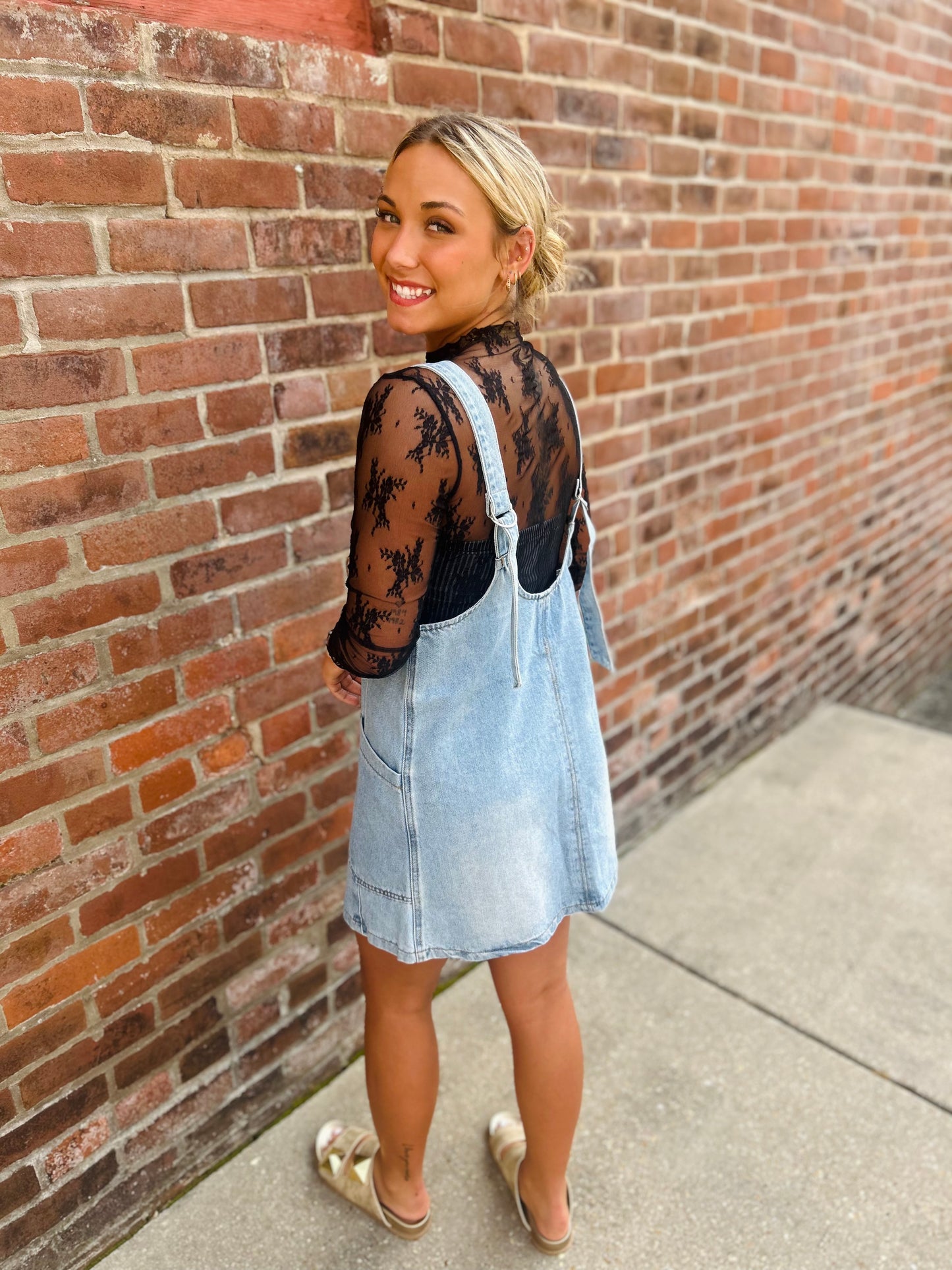 High Roller Denim Dress