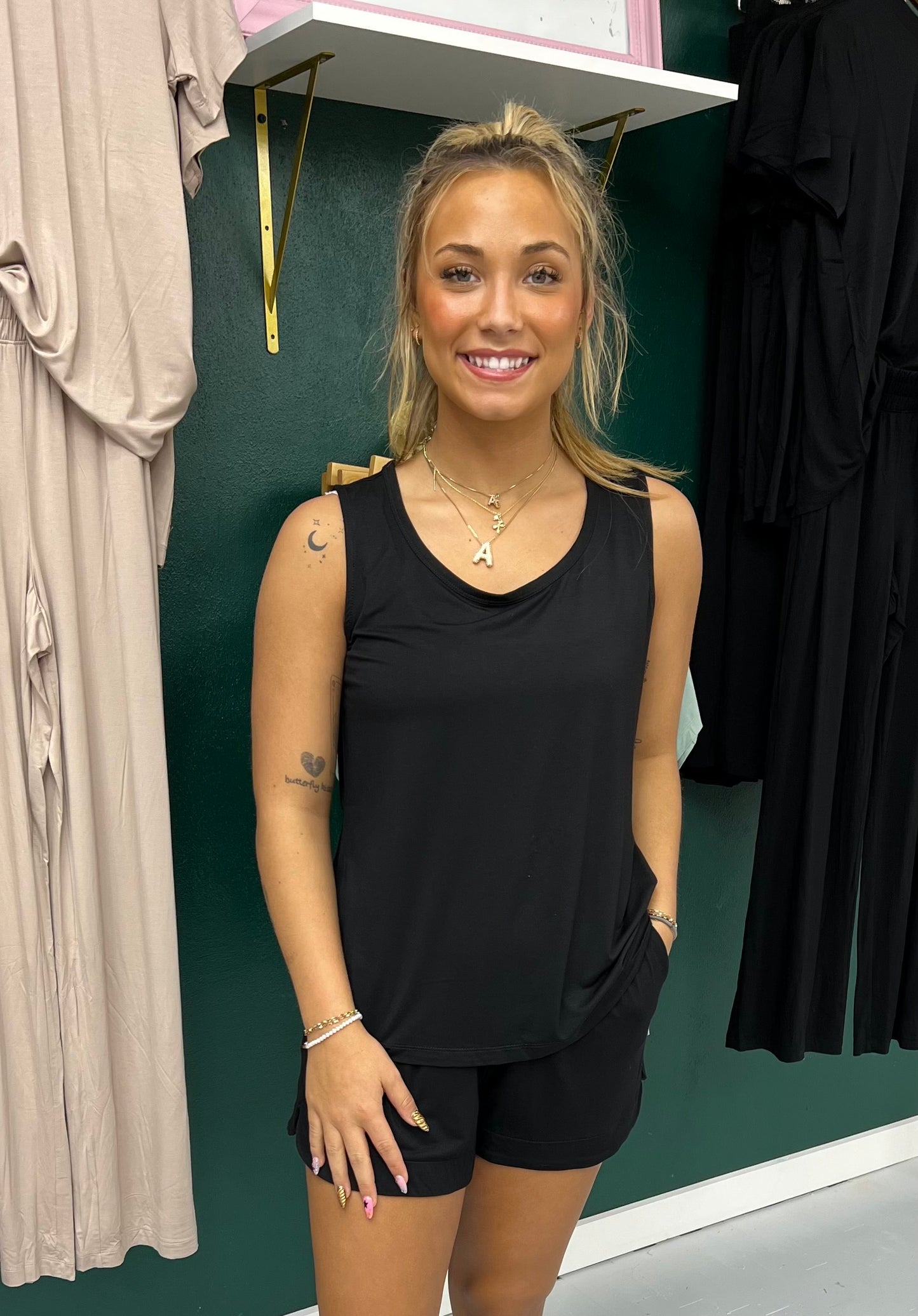 Ready to Move Sleeveless Top