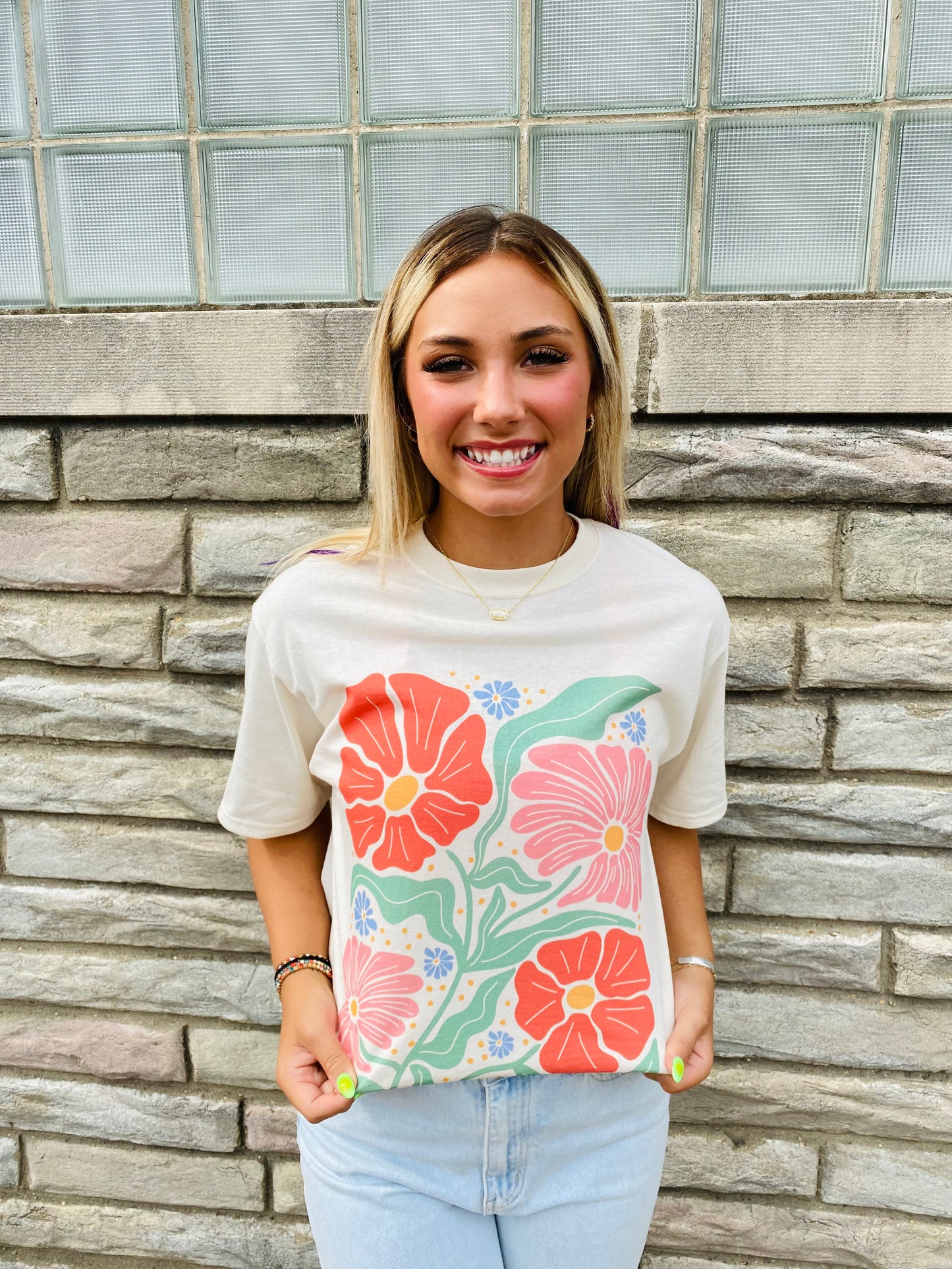 Floral Graphic Tee