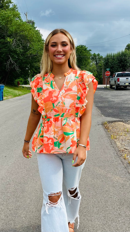 Floral Dreams Top