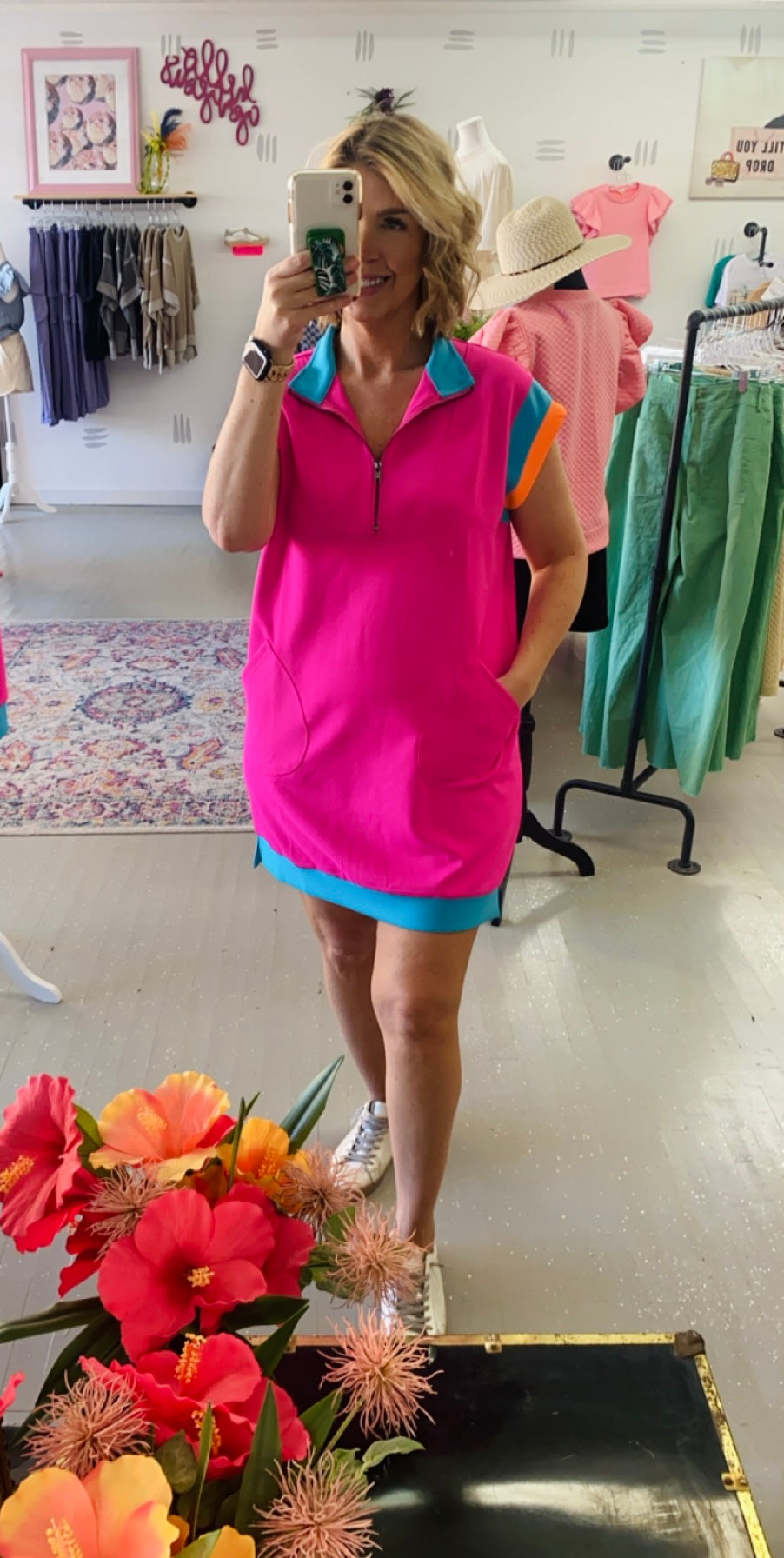 Join The Fun Color Block Dress