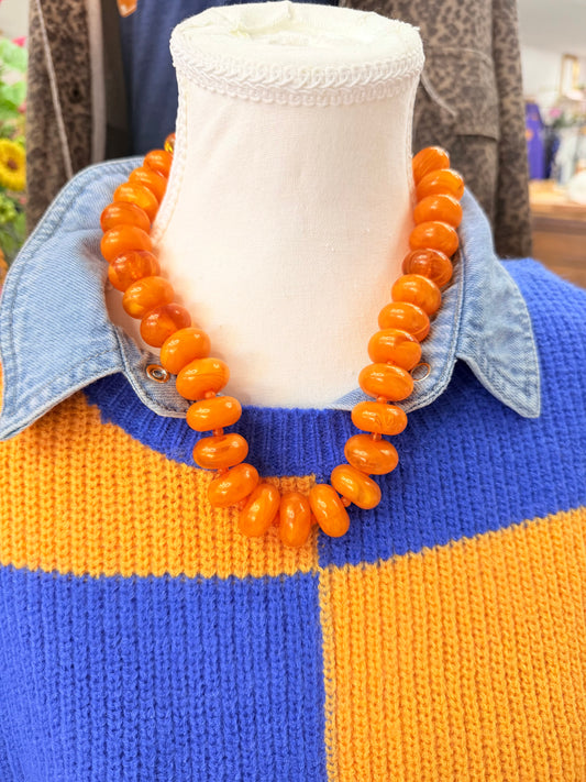 Pumpkin Spice Necklace