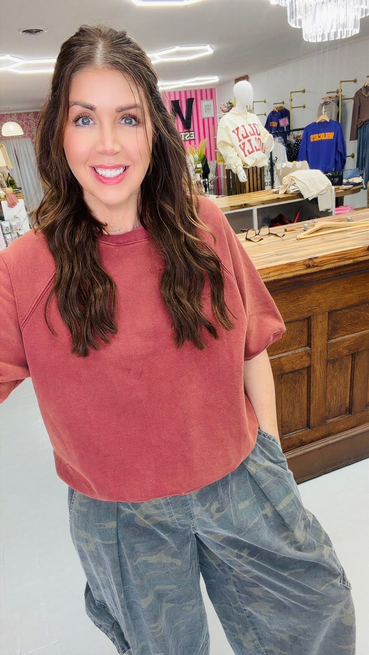 Brick House Babe Sweatshirt
